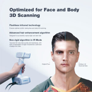 Optimized face and body 3D Scanning